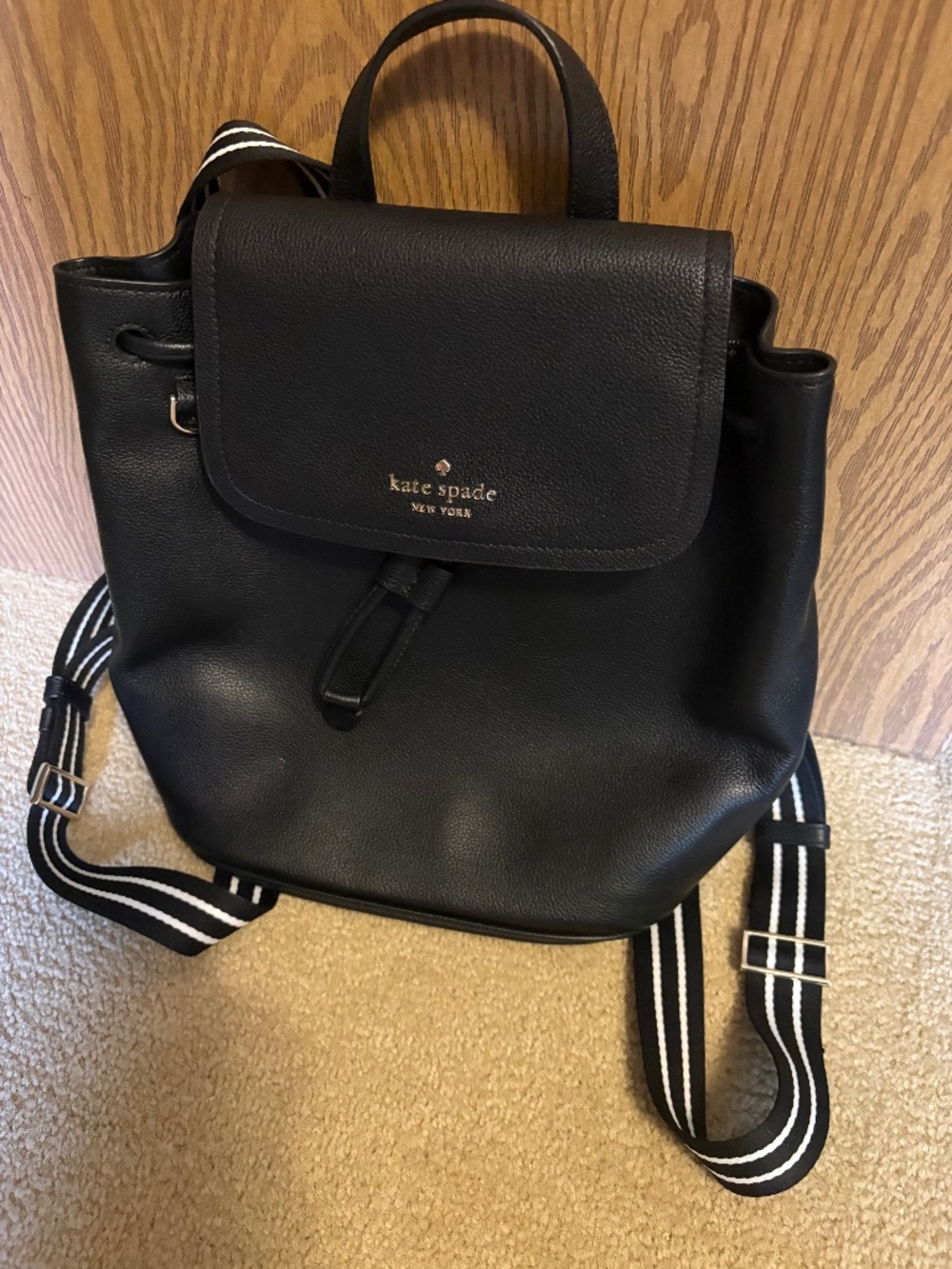 Kate Spade medium flap backpack